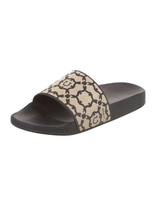 Salvatore Ferragamo Rubber Printed Slides