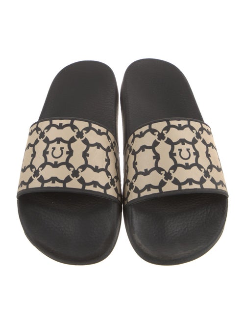 Salvatore Ferragamo Rubber Printed Slides