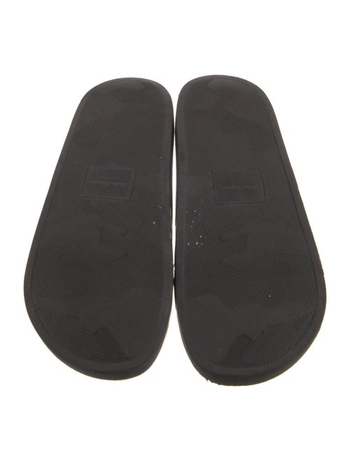 Salvatore Ferragamo Rubber Printed Slides