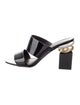 Salvatore Ferragamo Patent Leather Slides