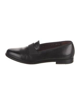 Salvatore Ferragamo Leather Monk Straps