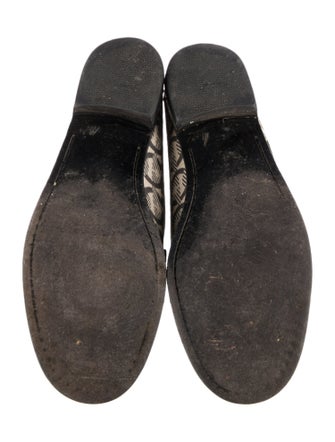 Salvatore Ferragamo Canvas Floral Print Loafers