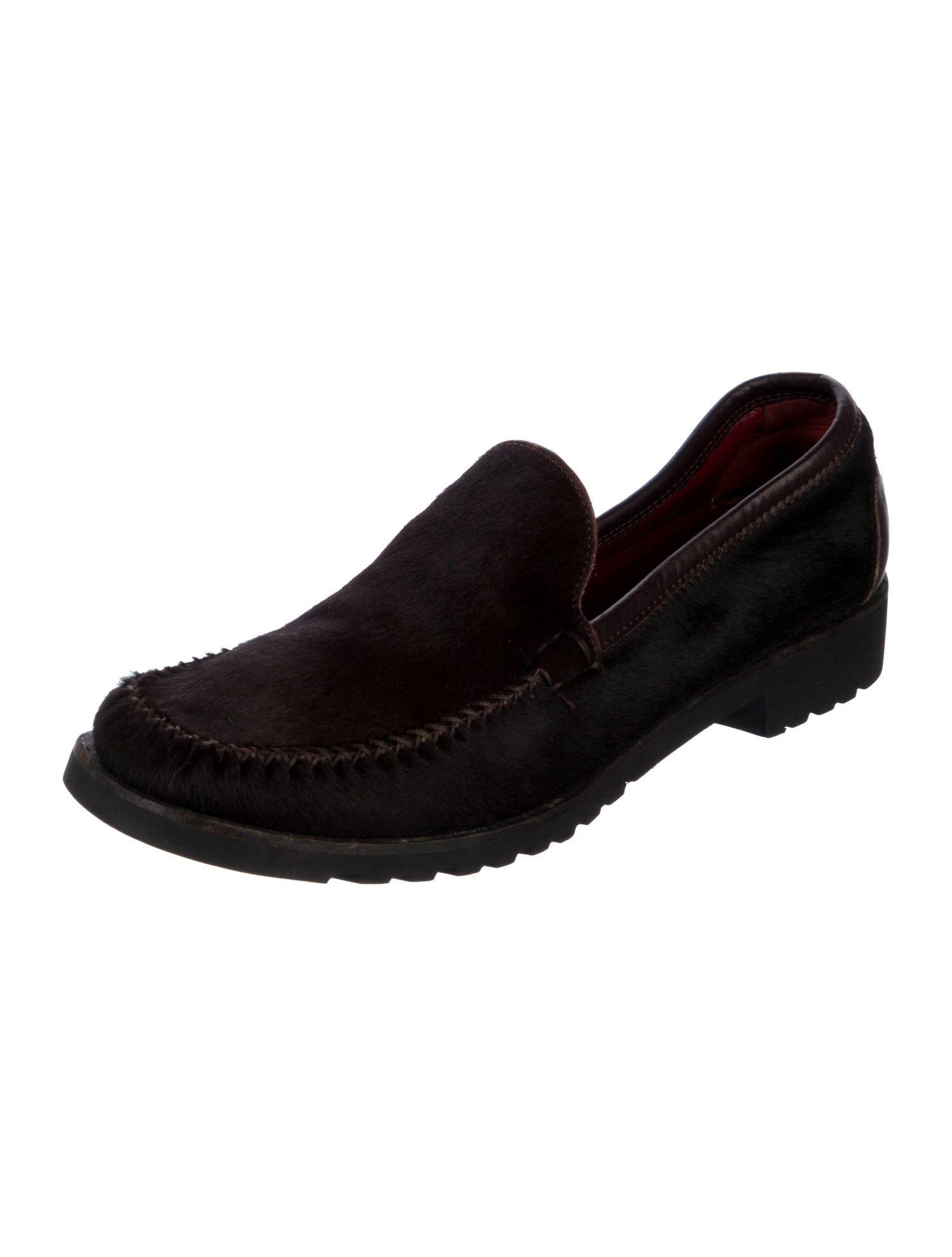 Salvatore Ferragamo Ponyhair Loafers