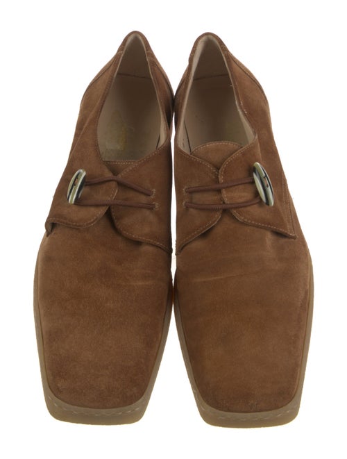 Salvatore Ferragamo Suede Oxfords