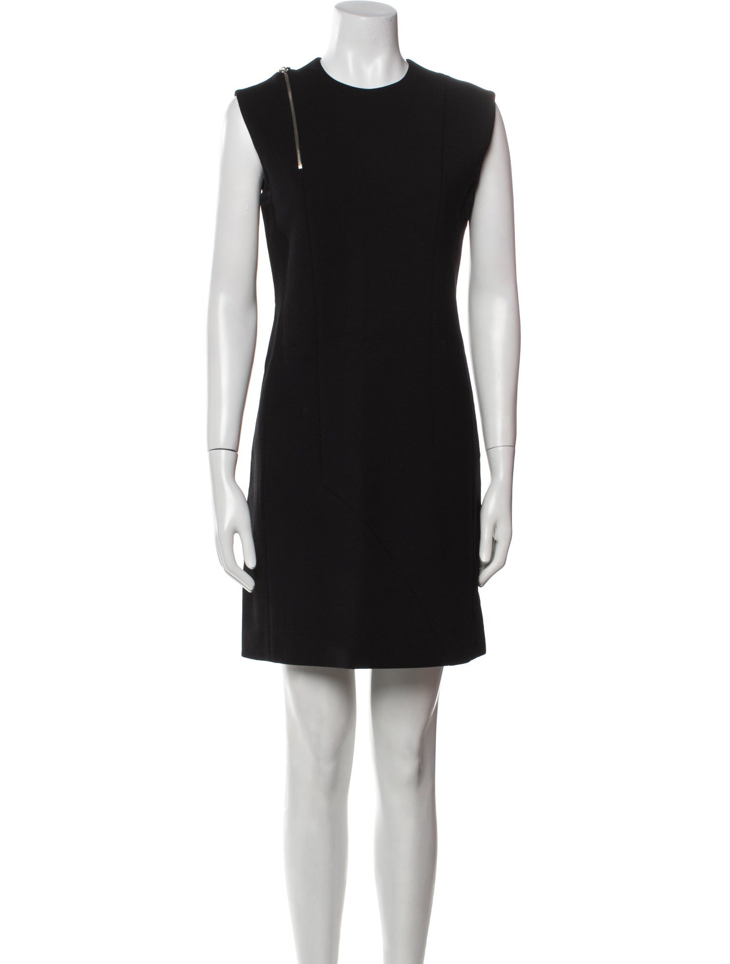 Salvatore Ferragamo Crew Neck Mini Dress