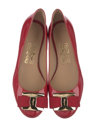 Salvatore Ferragamo Patent Leather Flats