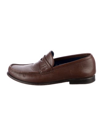Salvatore Ferragamo Leather Loafers