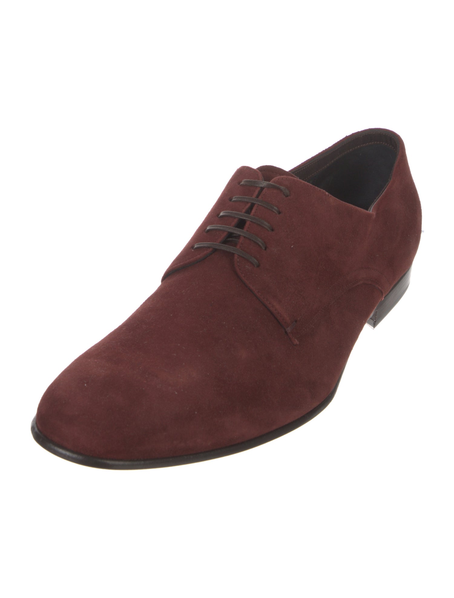 Salvatore Ferragamo Suede Derby Shoes
