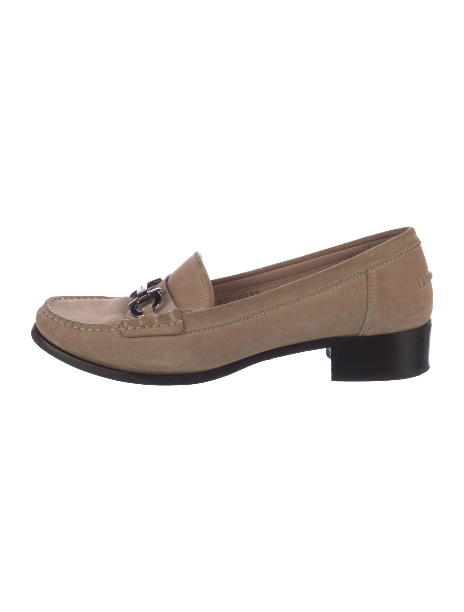 Salvatore Ferragamo Gancini Logo Suede Loafers