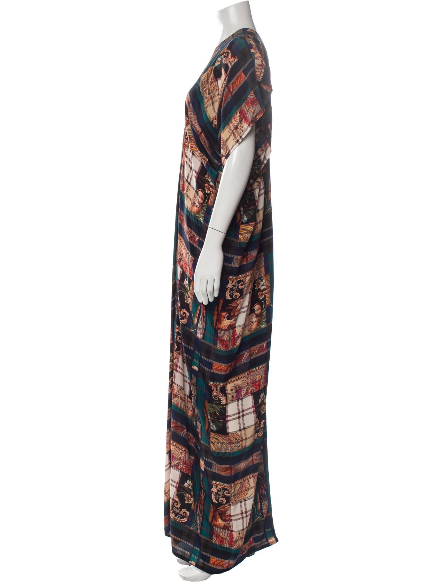 Salvatore Ferragamo Silk Long Dress