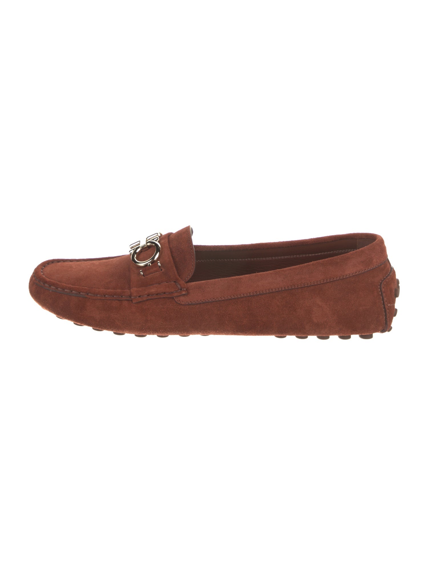 Salvatore Ferragamo Suede Loafers
