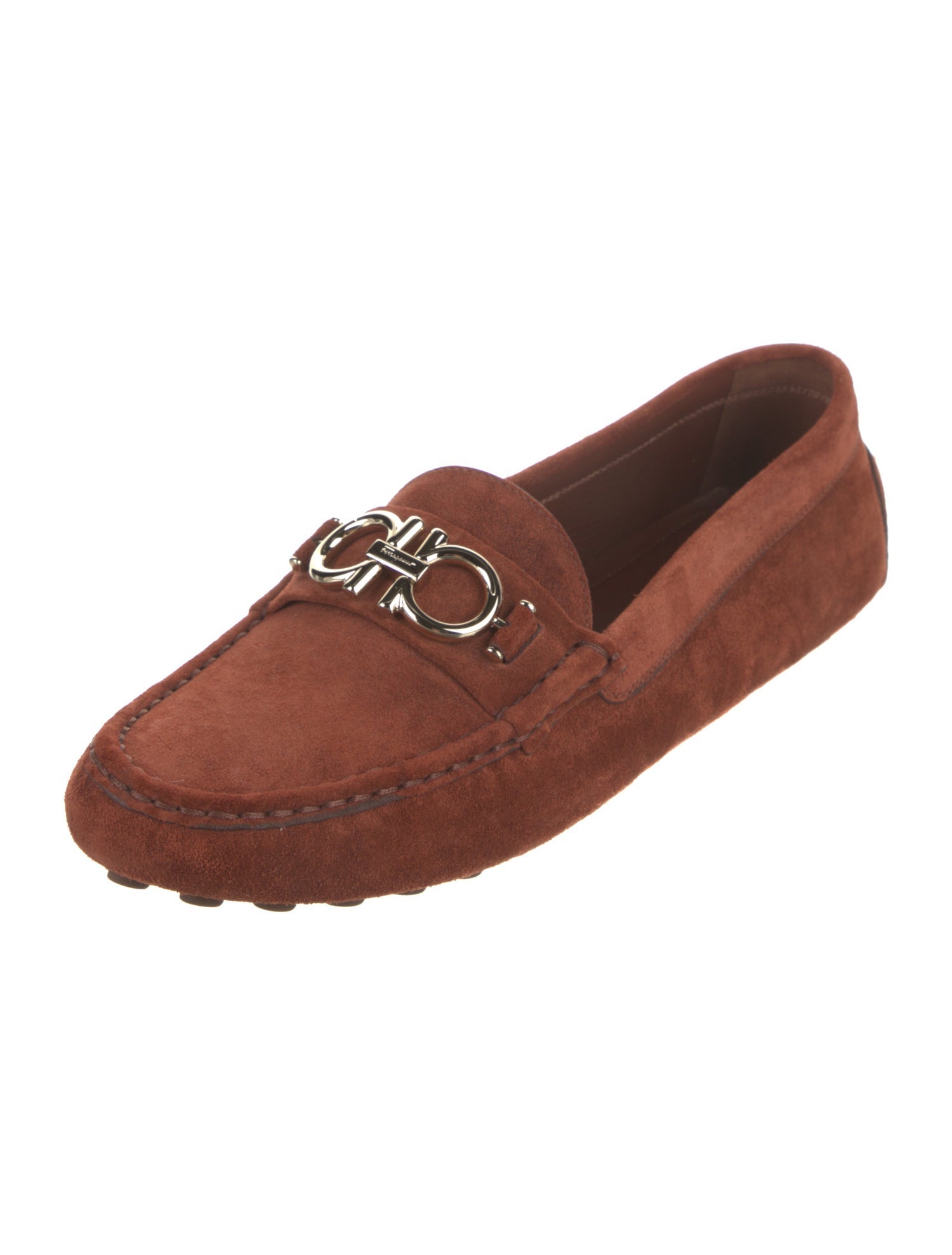 Salvatore Ferragamo Suede Loafers