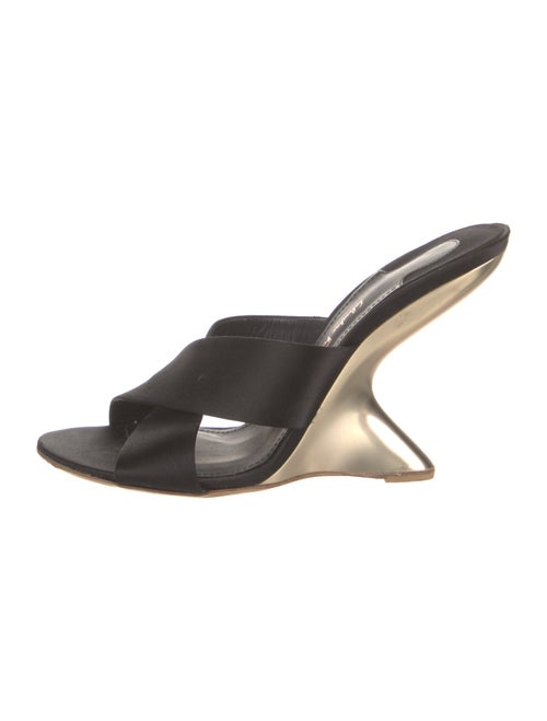 Salvatore Ferragamo Satin Slides