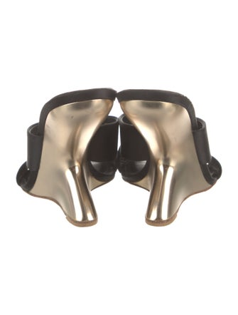 Salvatore Ferragamo Satin Slides