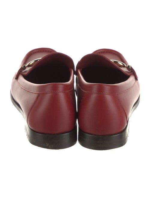 Salvatore Ferragamo Horsebit Accent Leather Loafers