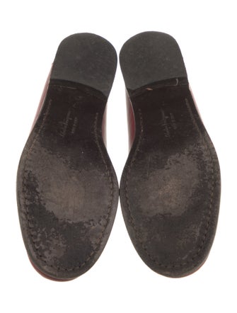 Salvatore Ferragamo Horsebit Accent Leather Loafers