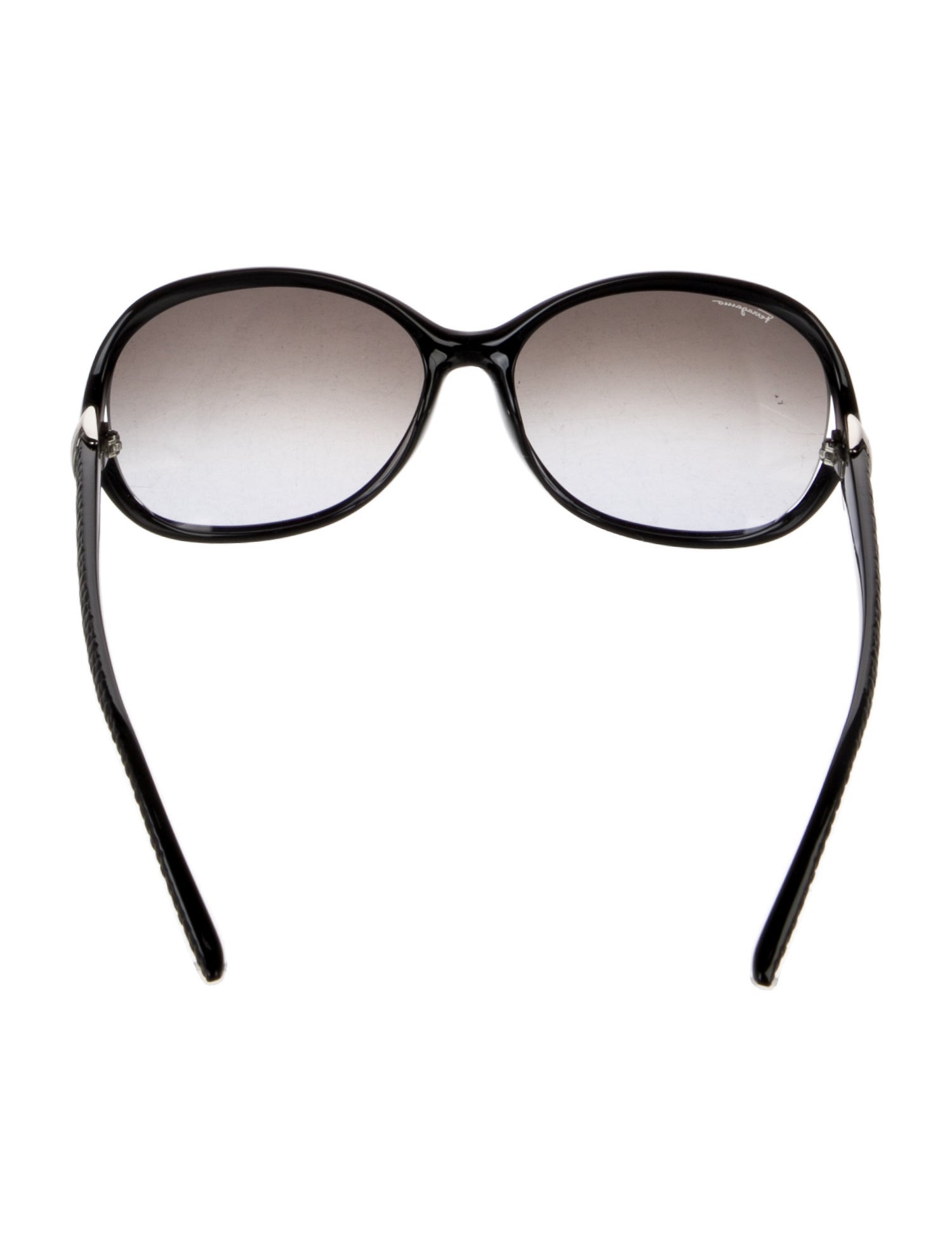 Salvatore Ferragamo Gancini Logo Oversize Sunglasses