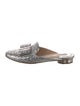 Salvatore Ferragamo Vara Bow Accent Glitter Mules