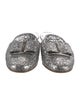 Salvatore Ferragamo Vara Bow Accent Glitter Mules