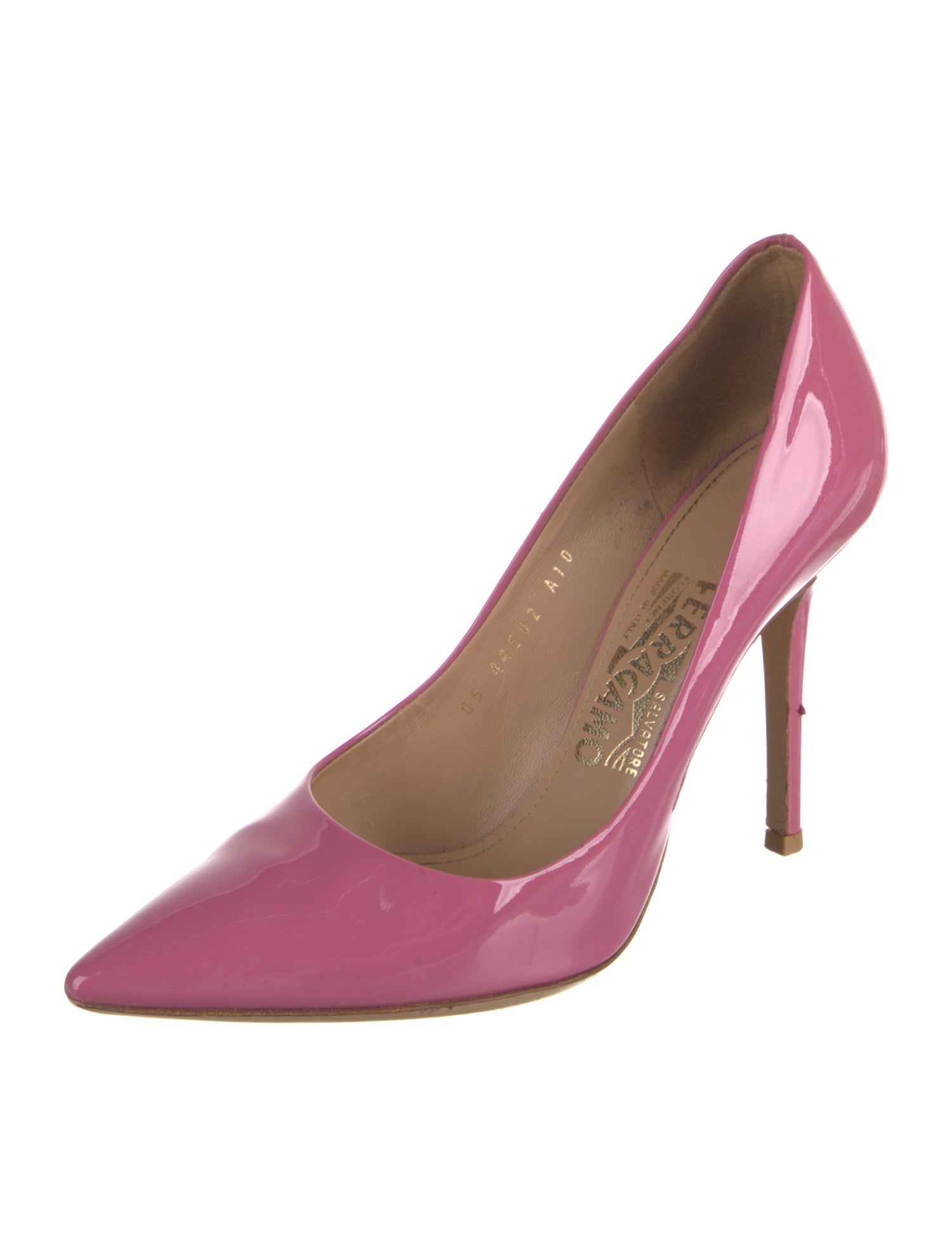 Salvatore Ferragamo Patent Leather Pumps