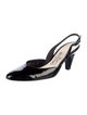 Salvatore Ferragamo Patent Leather Slingback Pumps