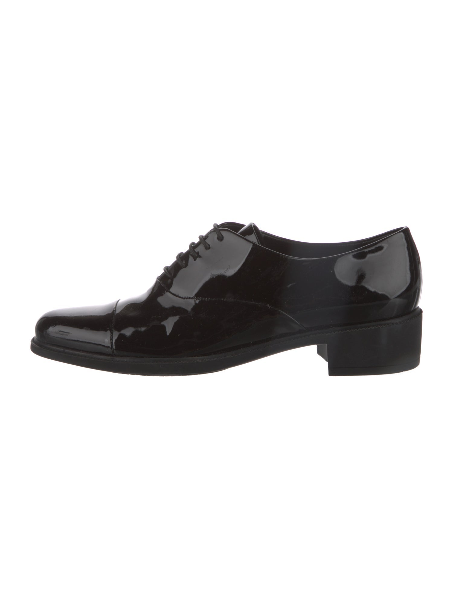 Salvatore Ferragamo Patent Leather Oxfords