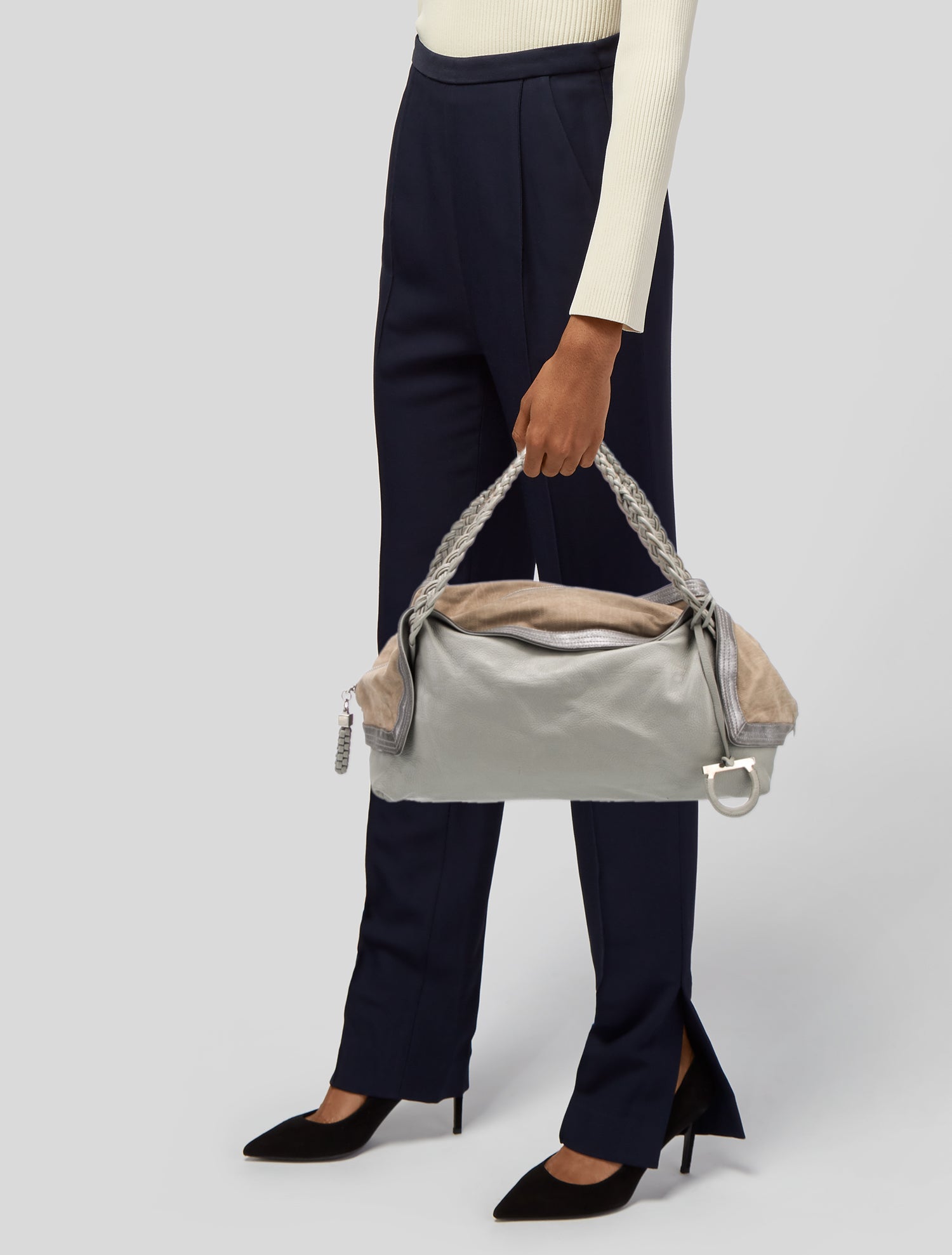 Salvatore Ferragamo Leather Shoulder Bag