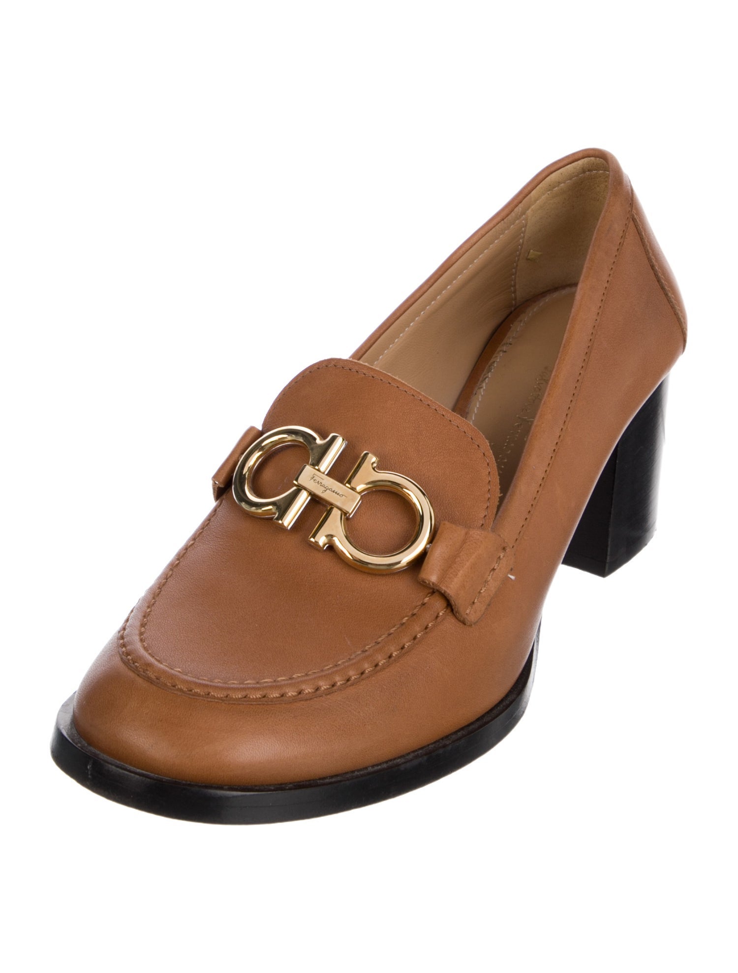 Salvatore Ferragamo Leather Loafers