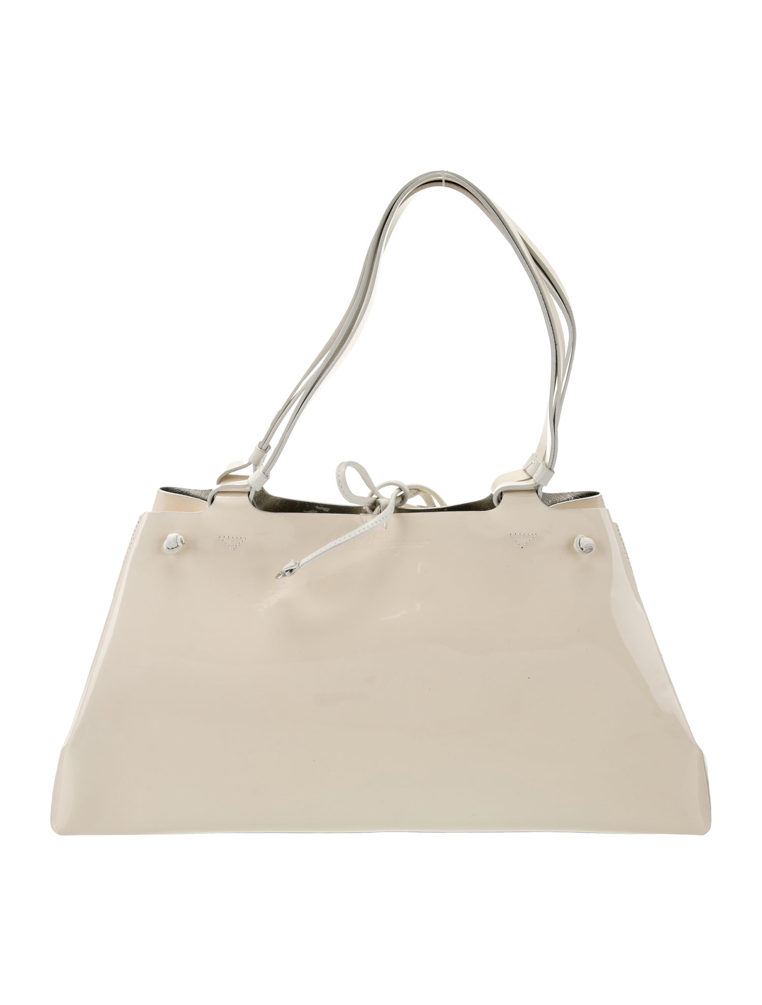 Salvatore Ferragamo Patent Leather Shoulder Bag