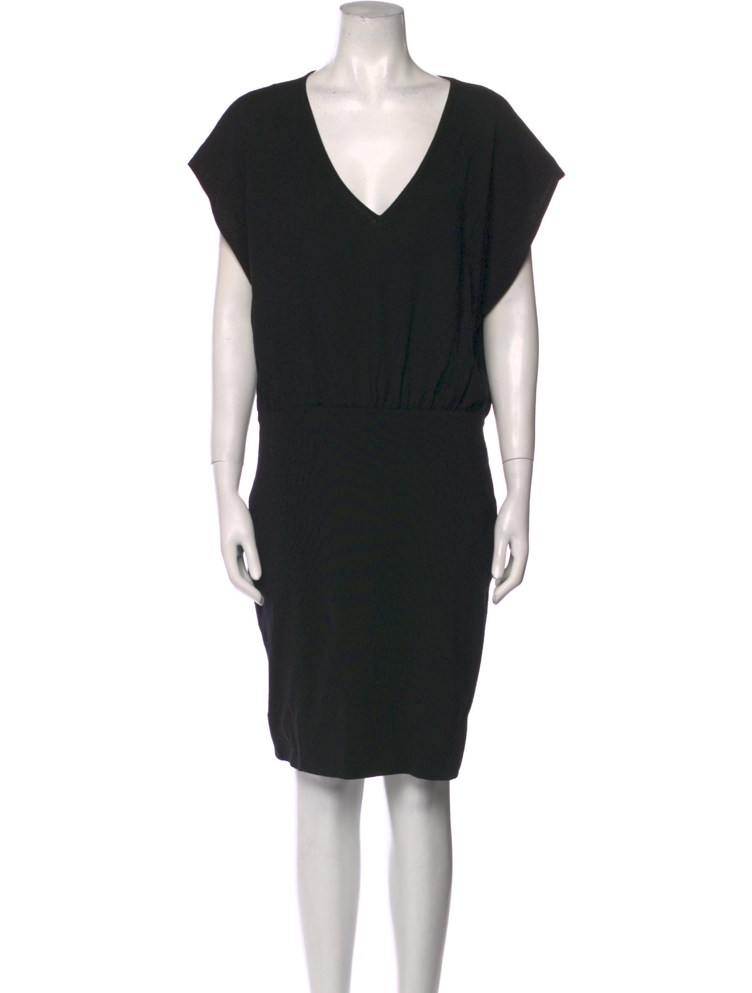 Salvatore Ferragamo Virgin Wool Knee-Length Dress