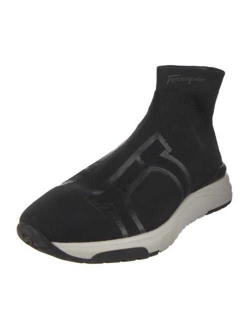 Salvatore Ferragamo Printed Sock Sneakers