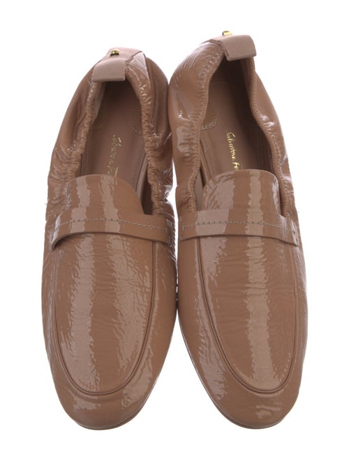 Salvatore Ferragamo Patent Leather Loafers