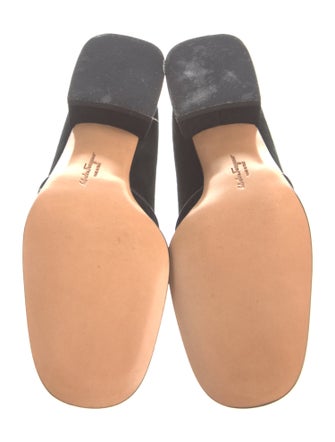 Salvatore Ferragamo Suede Mules