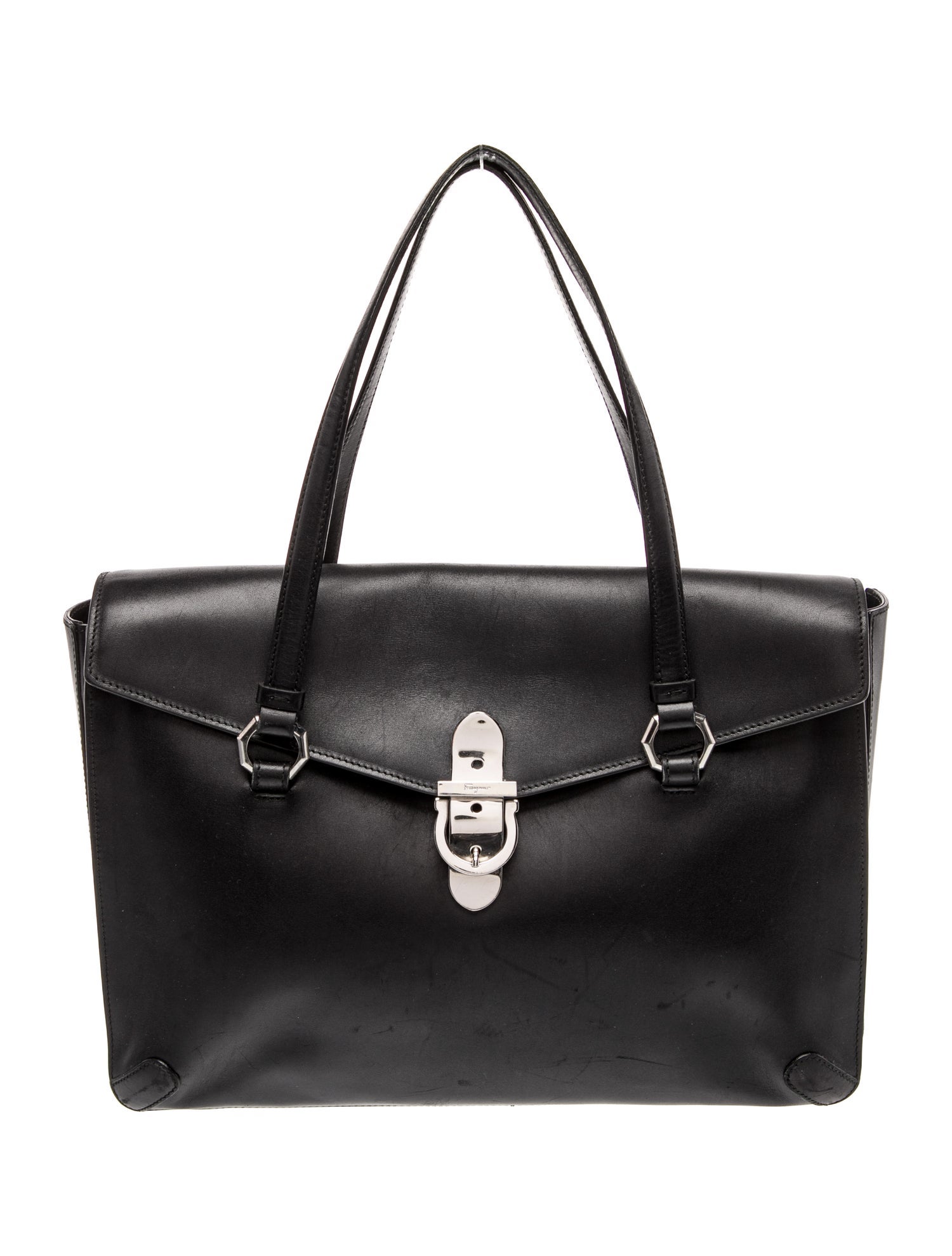 Salvatore Ferragamo Gancio Top Handle Bag