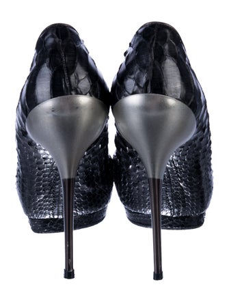 Salvatore Ferragamo Python Pumps