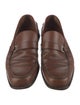 Salvatore Ferragamo Leather Monk Straps