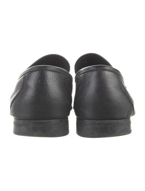 Salvatore Ferragamo Gancini Logo Leather Loafers