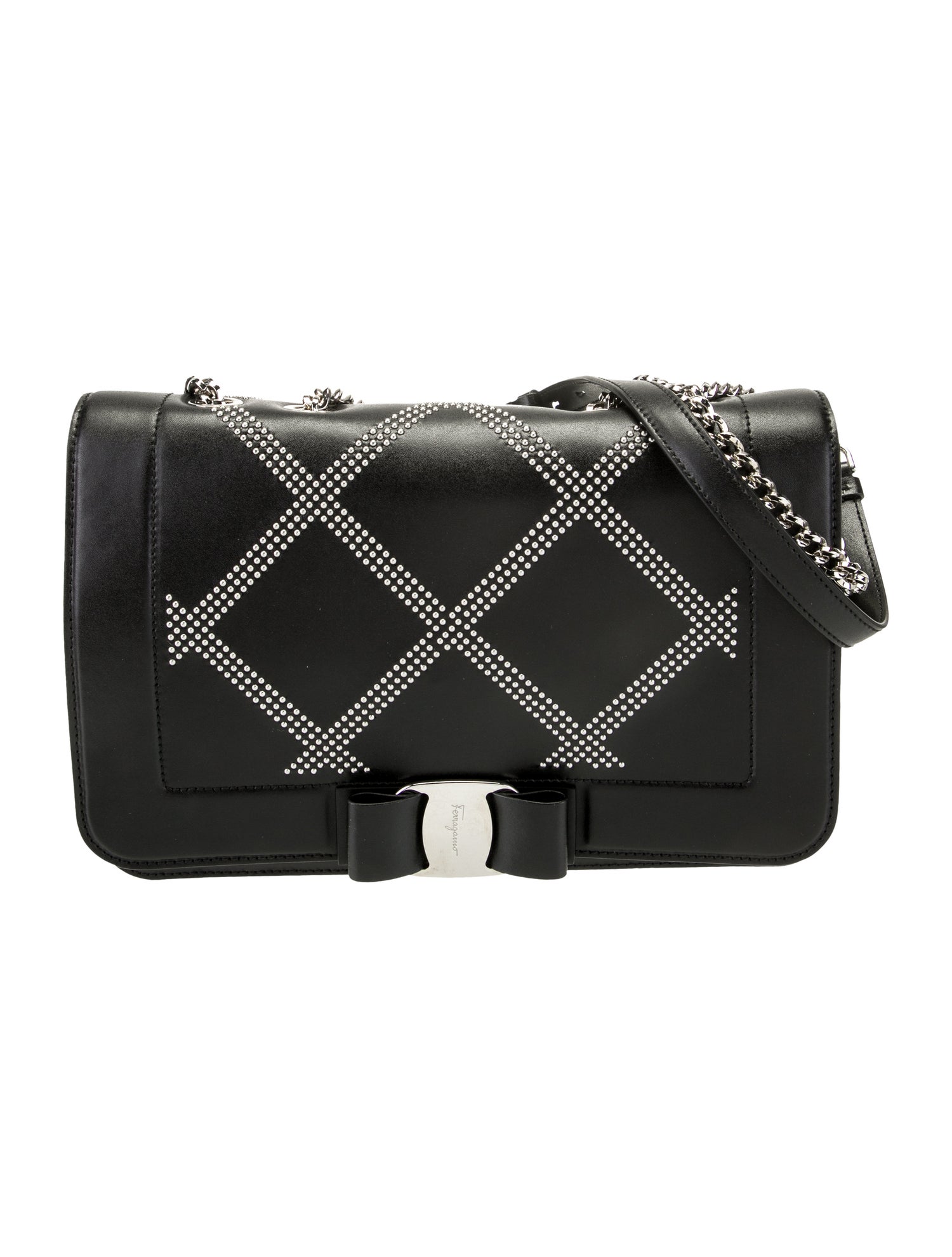 Salvatore Ferragamo Leather Shoulder Bag