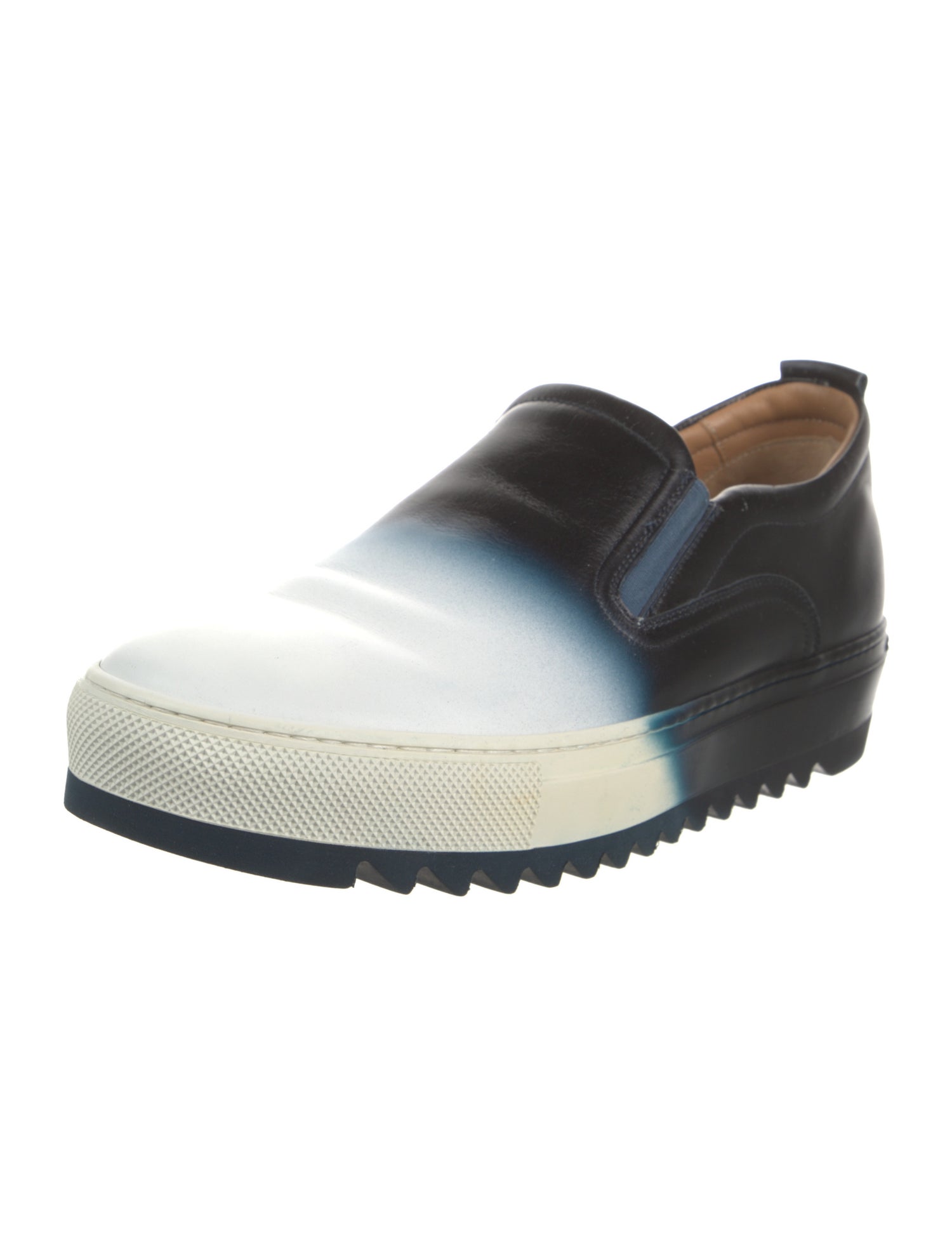 Salvatore Ferragamo Leather Printed Sneakers