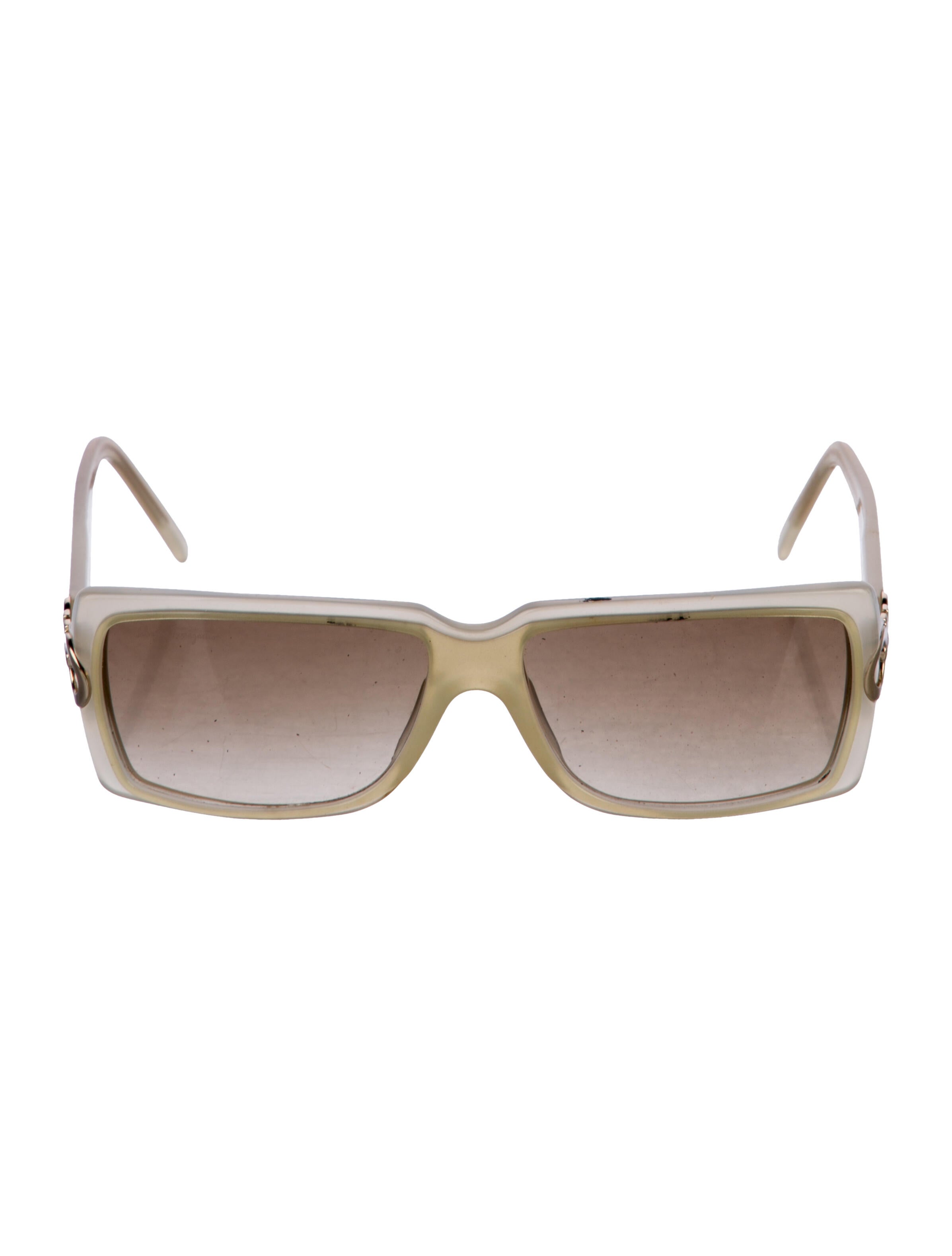 Salvatore Ferragamo Square Gradient Sunglasses