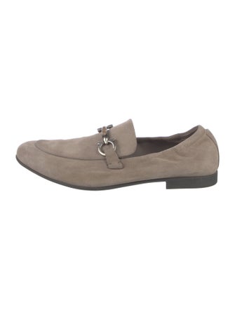Salvatore Ferragamo Suede Loafers