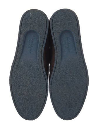 Salvatore Ferragamo Suede Lace-Up Boots