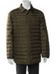 Salvatore Ferragamo Silk Puffer Coat