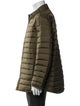 Salvatore Ferragamo Silk Puffer Coat