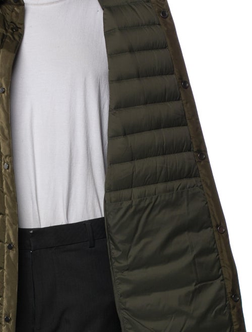 Salvatore Ferragamo Silk Puffer Coat