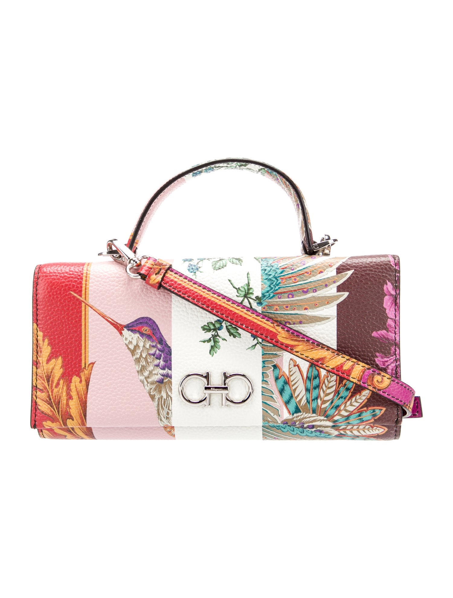 Salvatore Ferragamo Gancini Top Handle Bag
