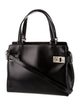 Salvatore Ferragamo Leather Top Handle Bag
