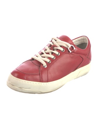 Salvatore Ferragamo Leather Sneakers