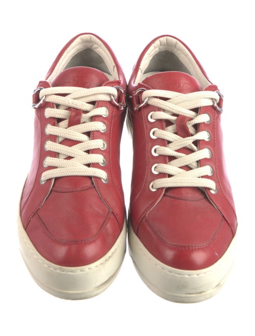 Salvatore Ferragamo Leather Sneakers