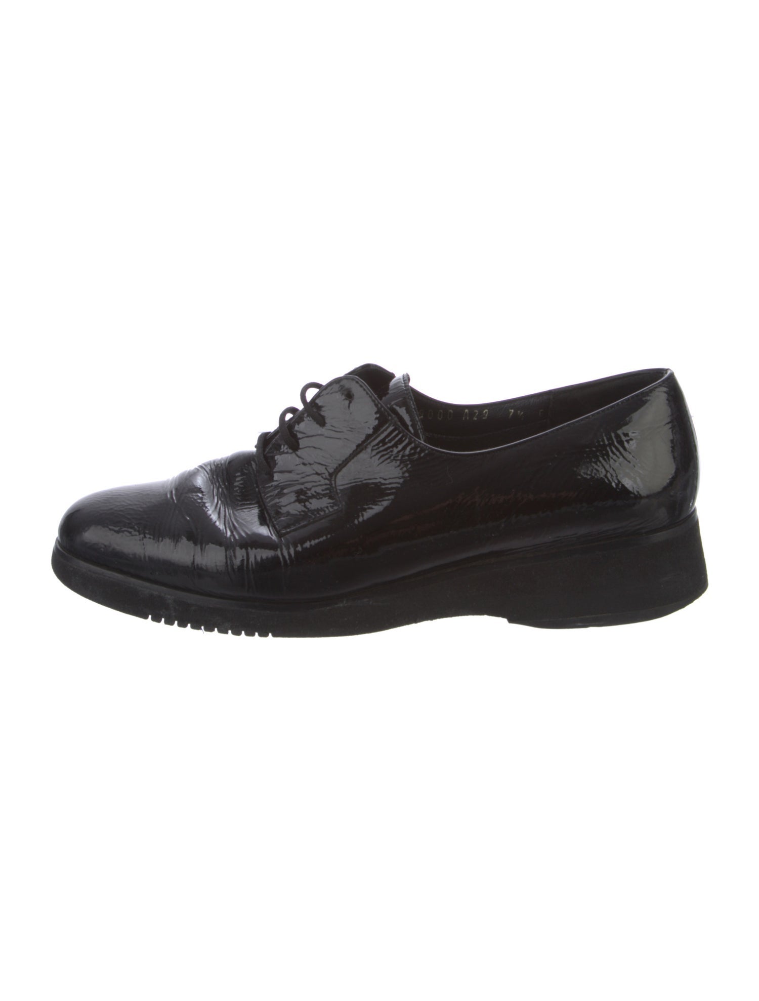 Salvatore Ferragamo Patent Leather Oxfords